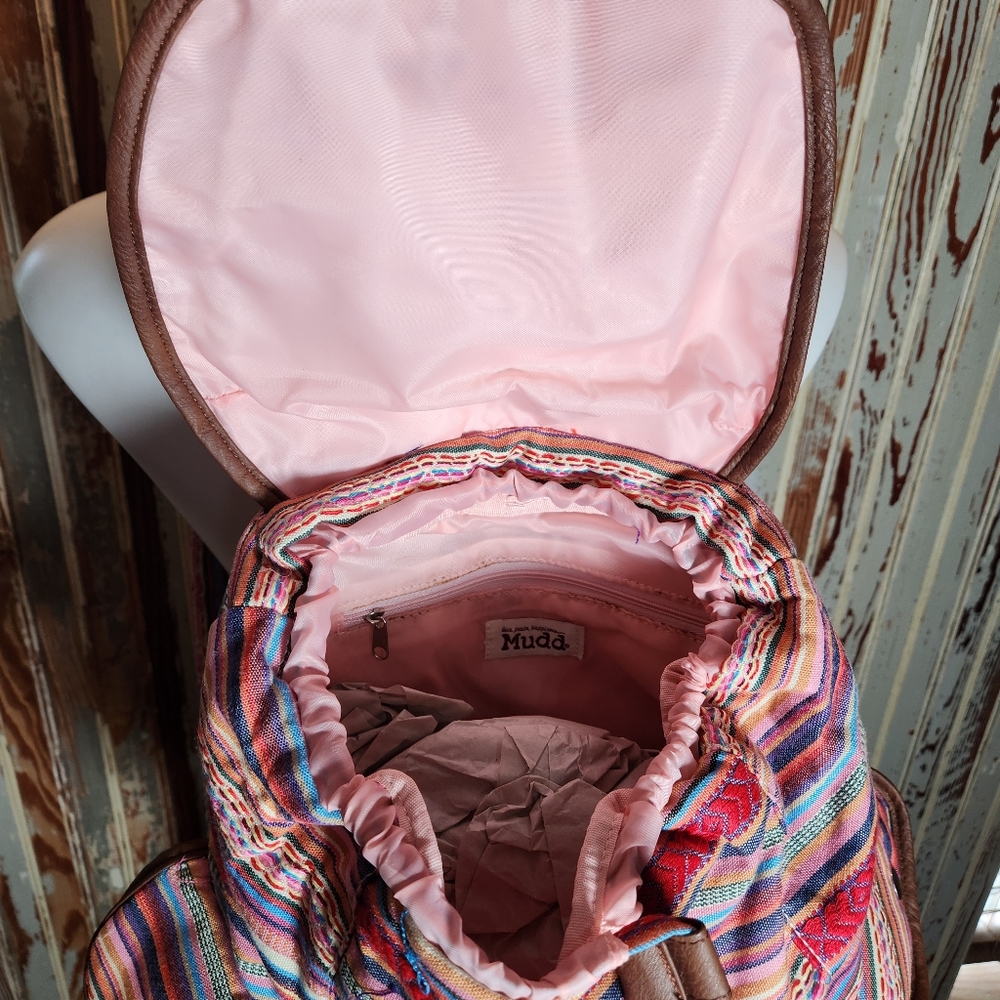 Mudd Backpack Southwest NWT Snap Closure - Picture 6 of 15
